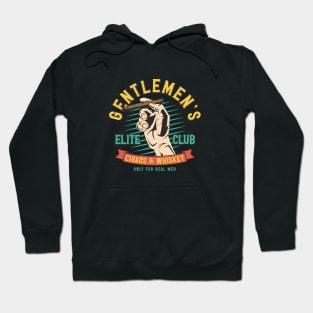 gentlemen club cigar hand Hoodie